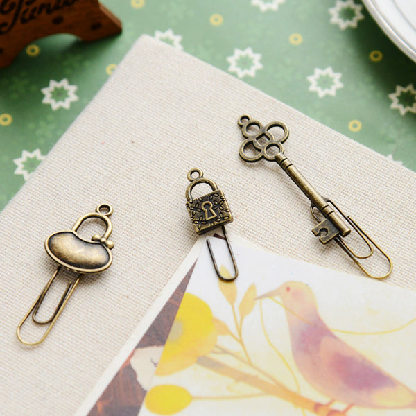 Retro Metal Bookmarks