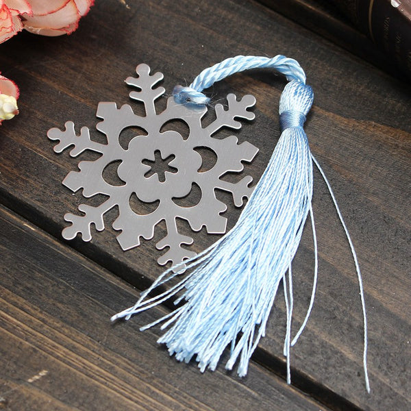 Snowflake Love Heart Bookmark