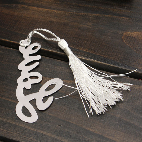 Snowflake Love Heart Bookmark