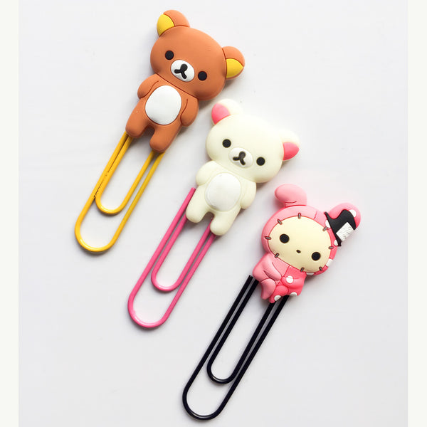 Kawaii Cute Clip Bookmarks