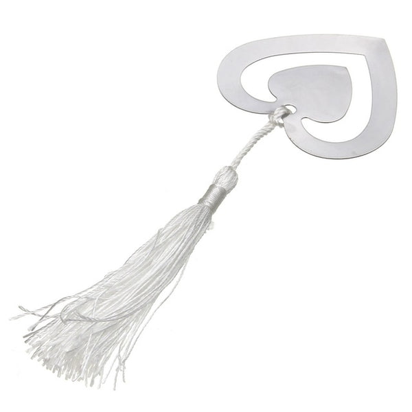 Snowflake Love Heart Bookmark