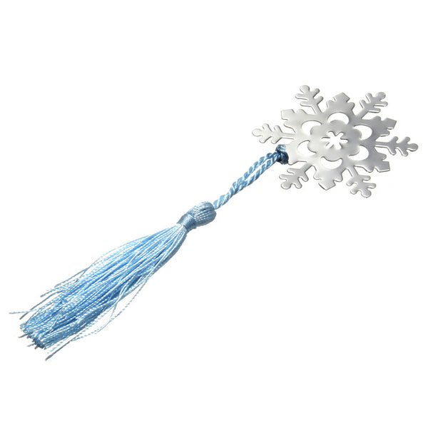 Snowflake Love Heart Bookmark